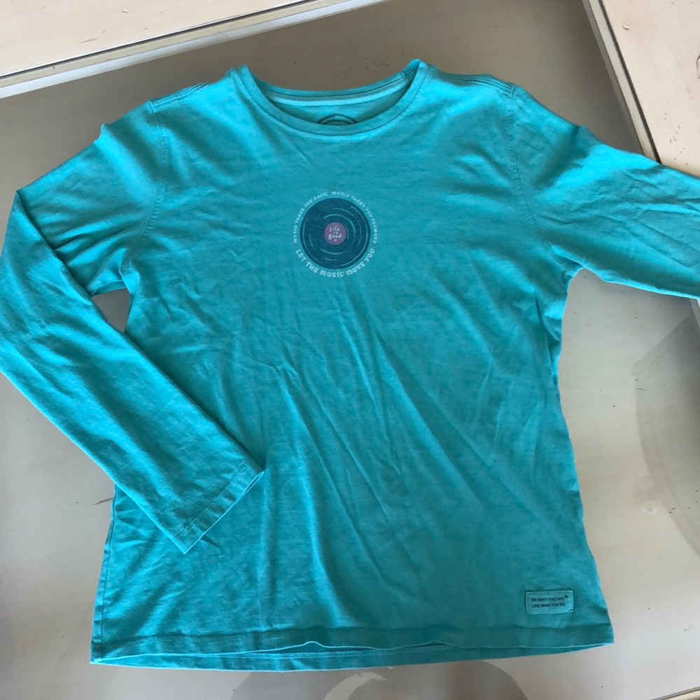 Life is Good LS tee